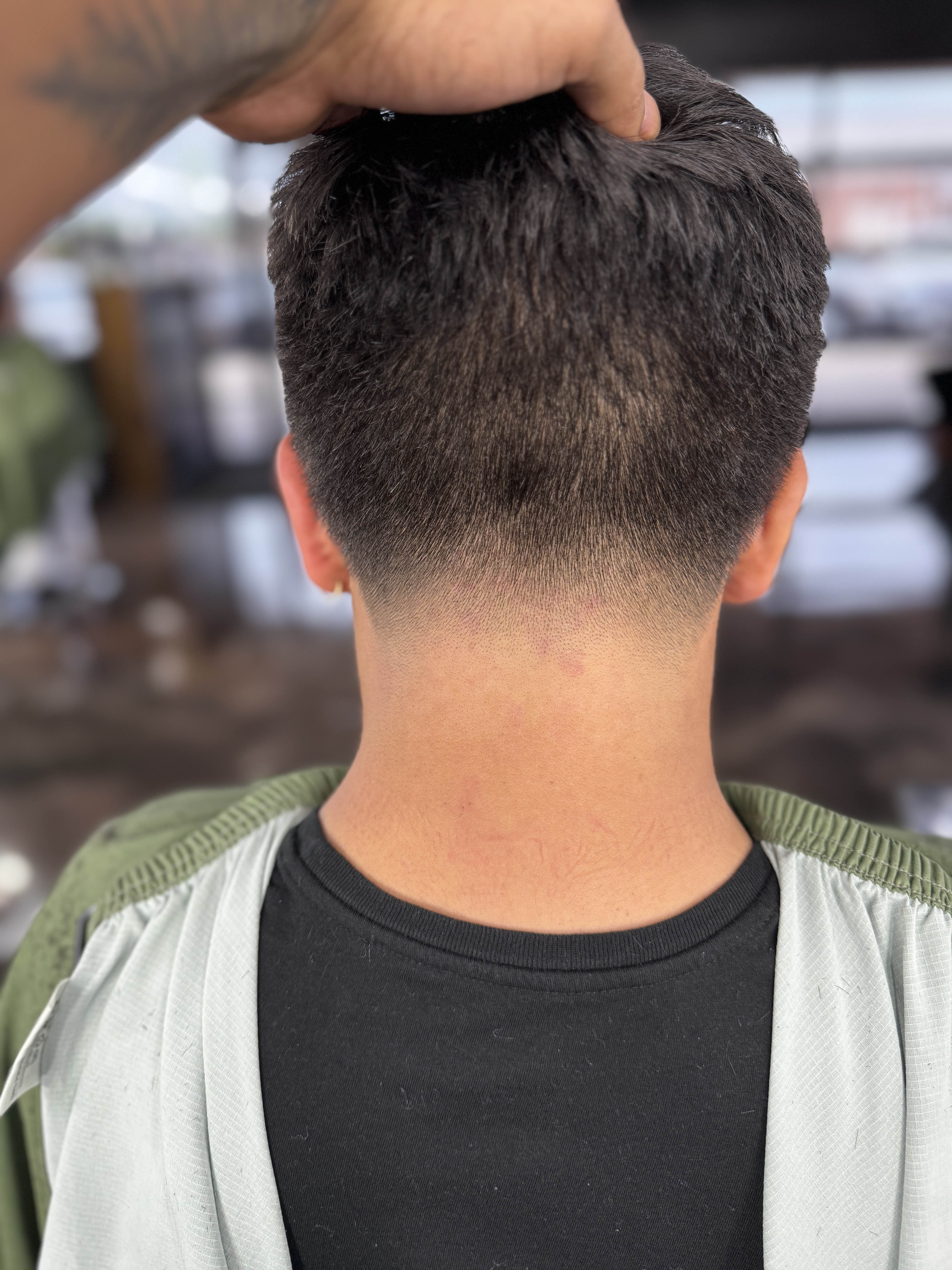 Acabado lateral de un fade